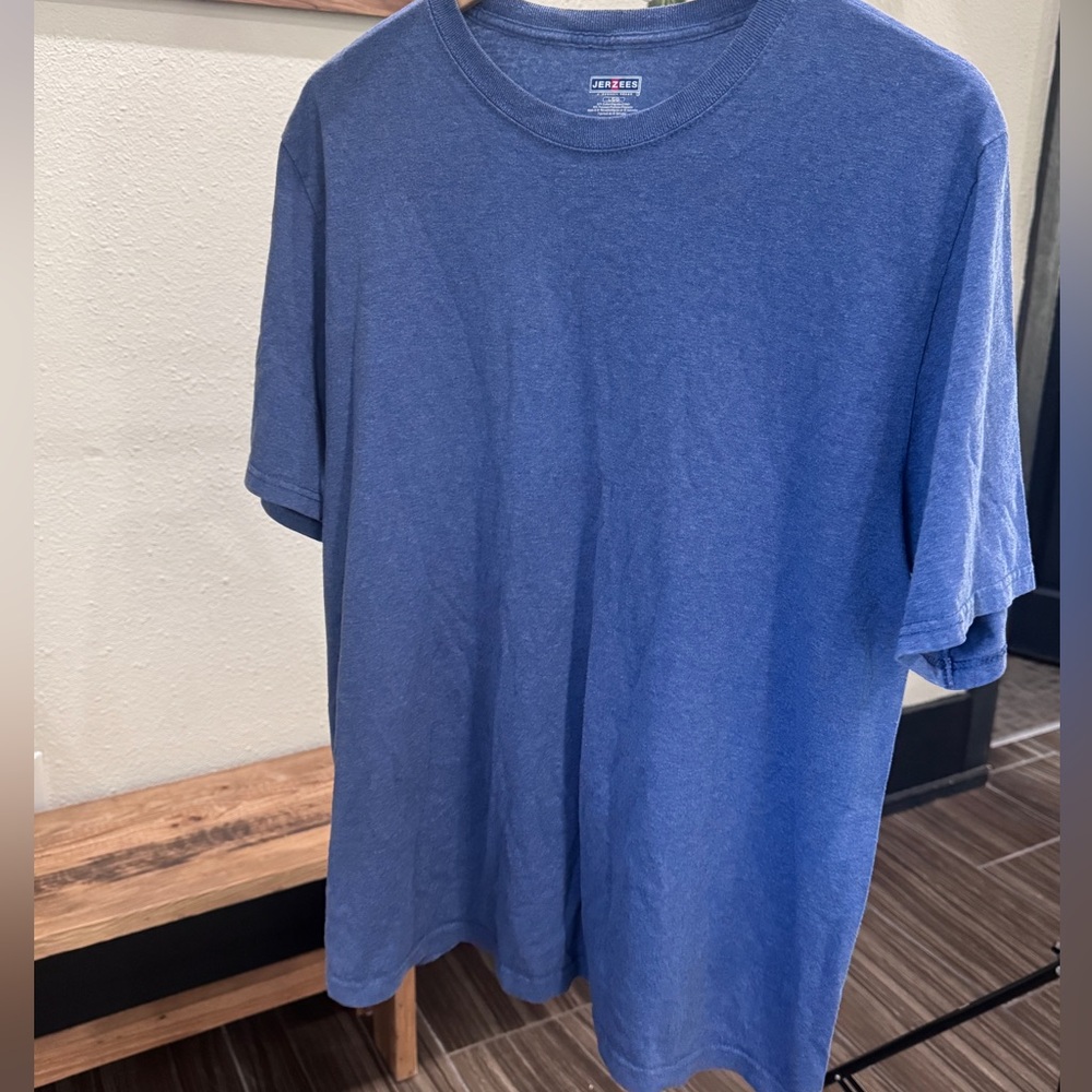 Jerzees Classic Blue Short Sleeve Tee